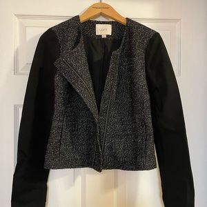 Loft Cropped Tweed Jacket